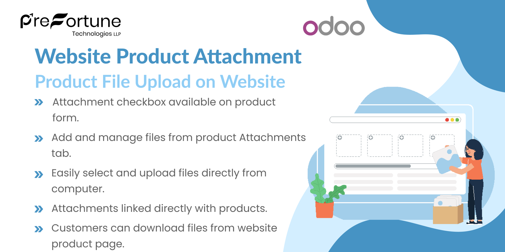 Website Product Attachment