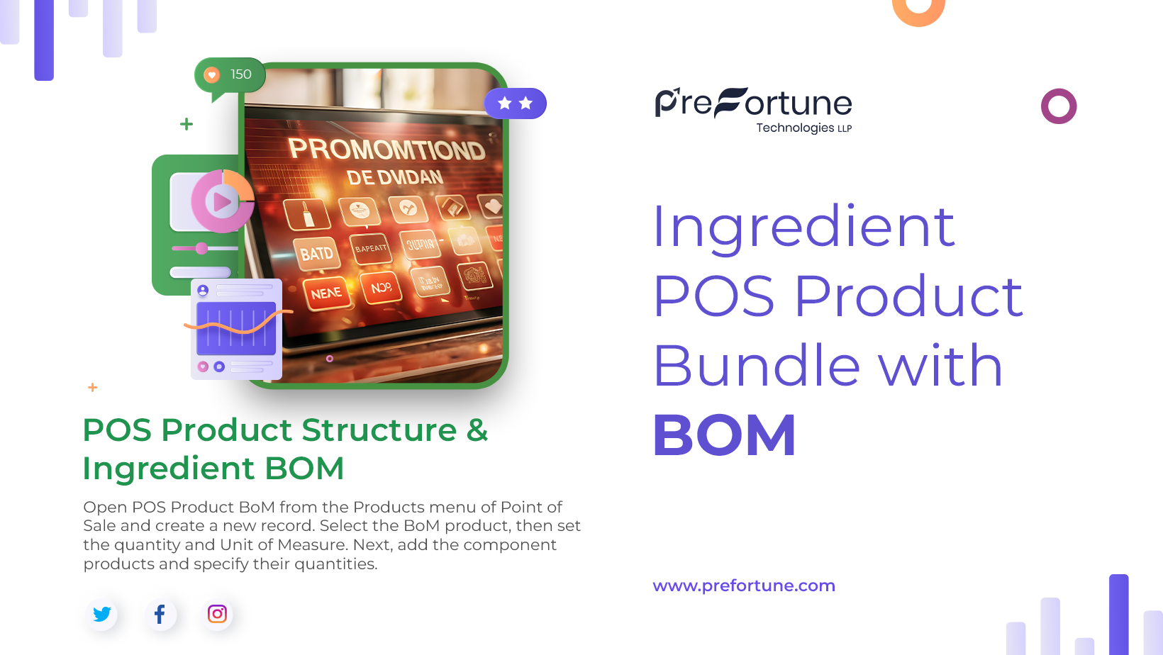 Ingredient POS Product Bundle with BOM