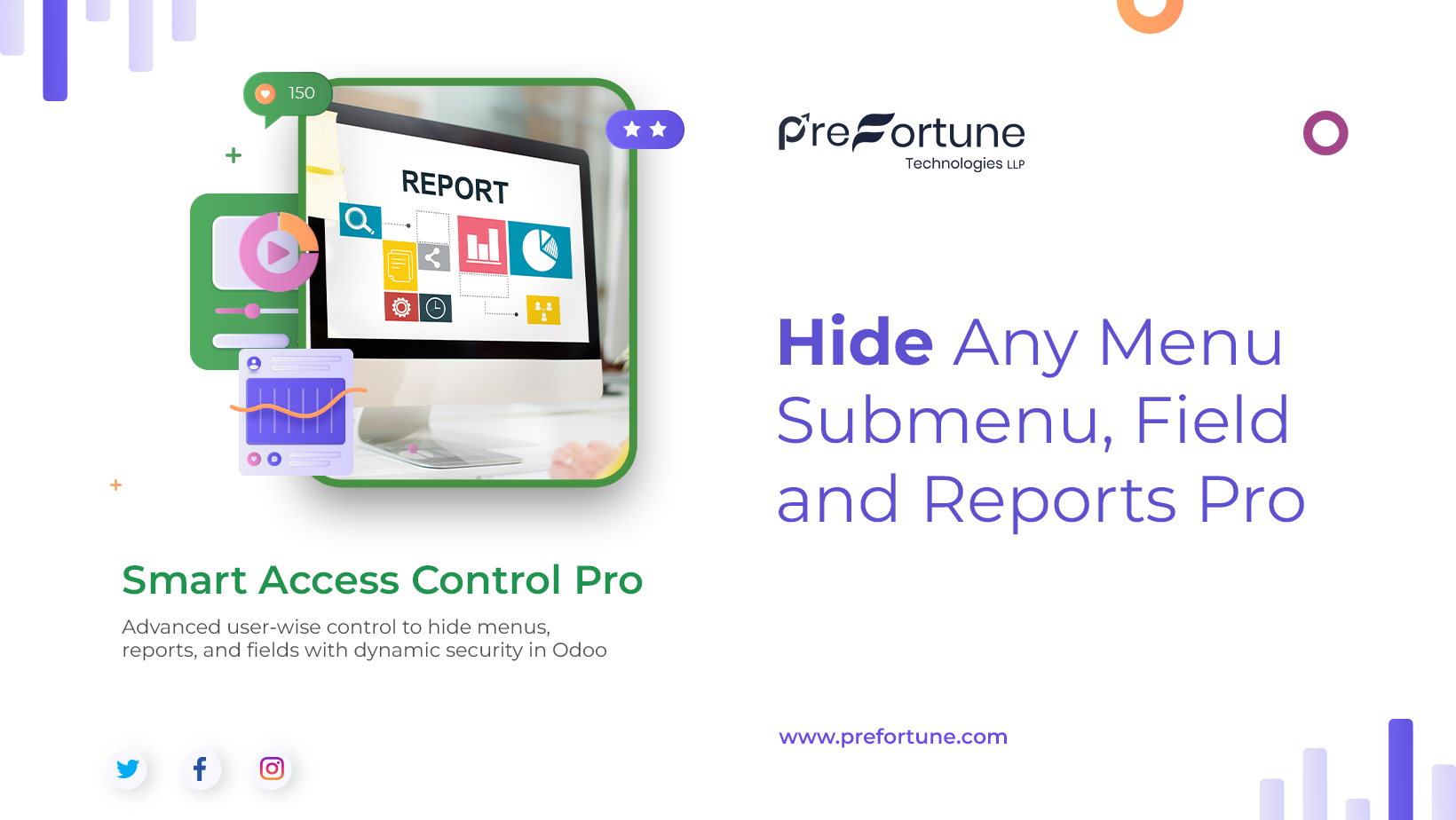 Hide Any Menu,Submenu, Field and Reports Pro
