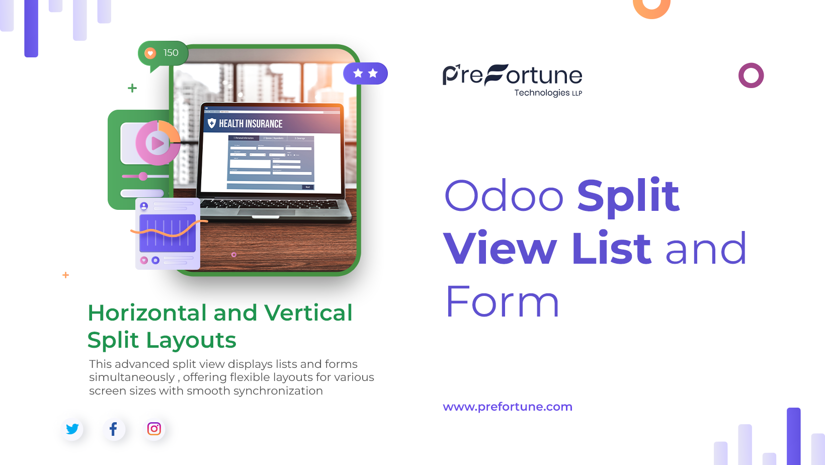 Odoo Split View List and Form