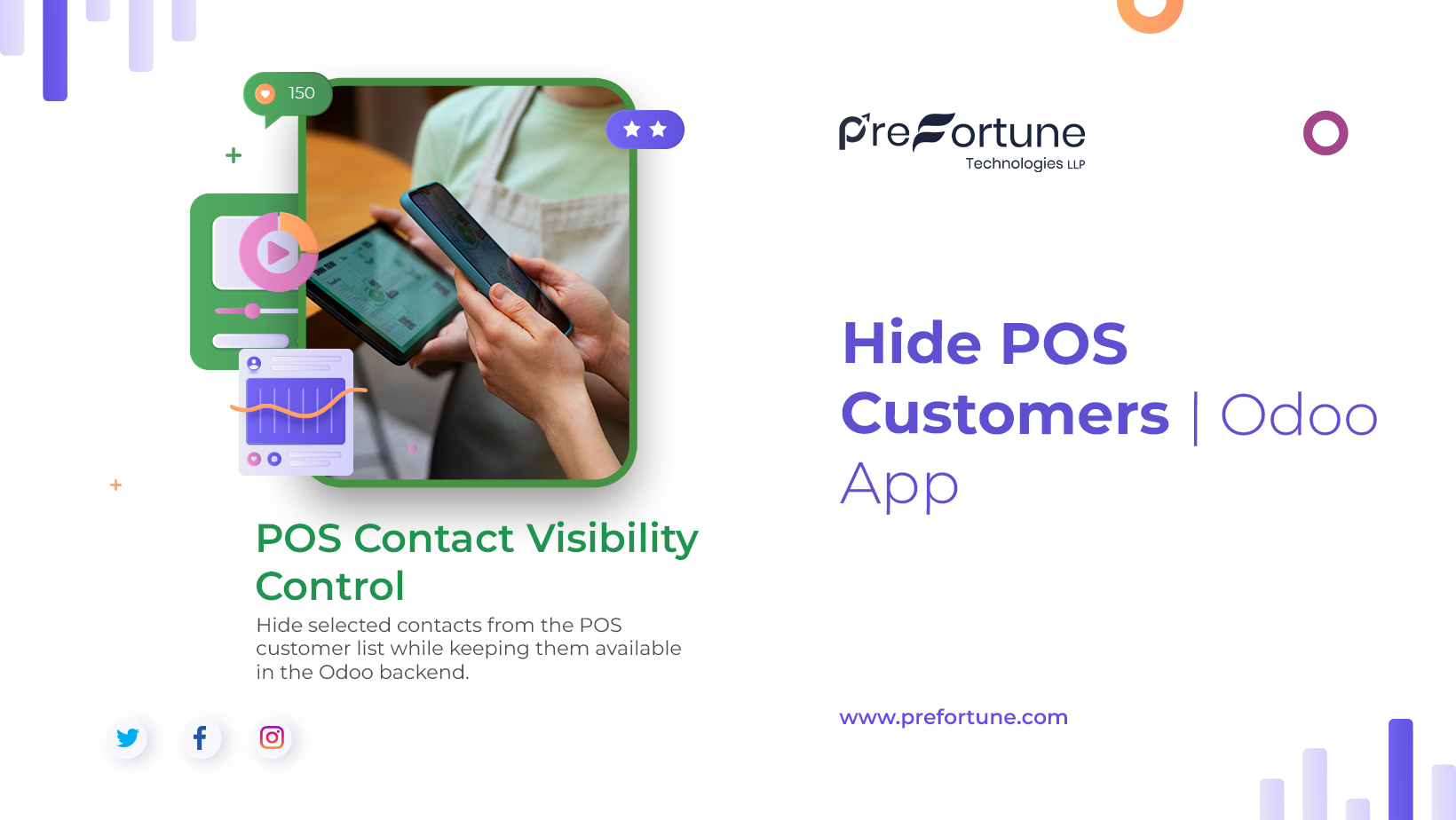 Hide POS Customers | Odoo App