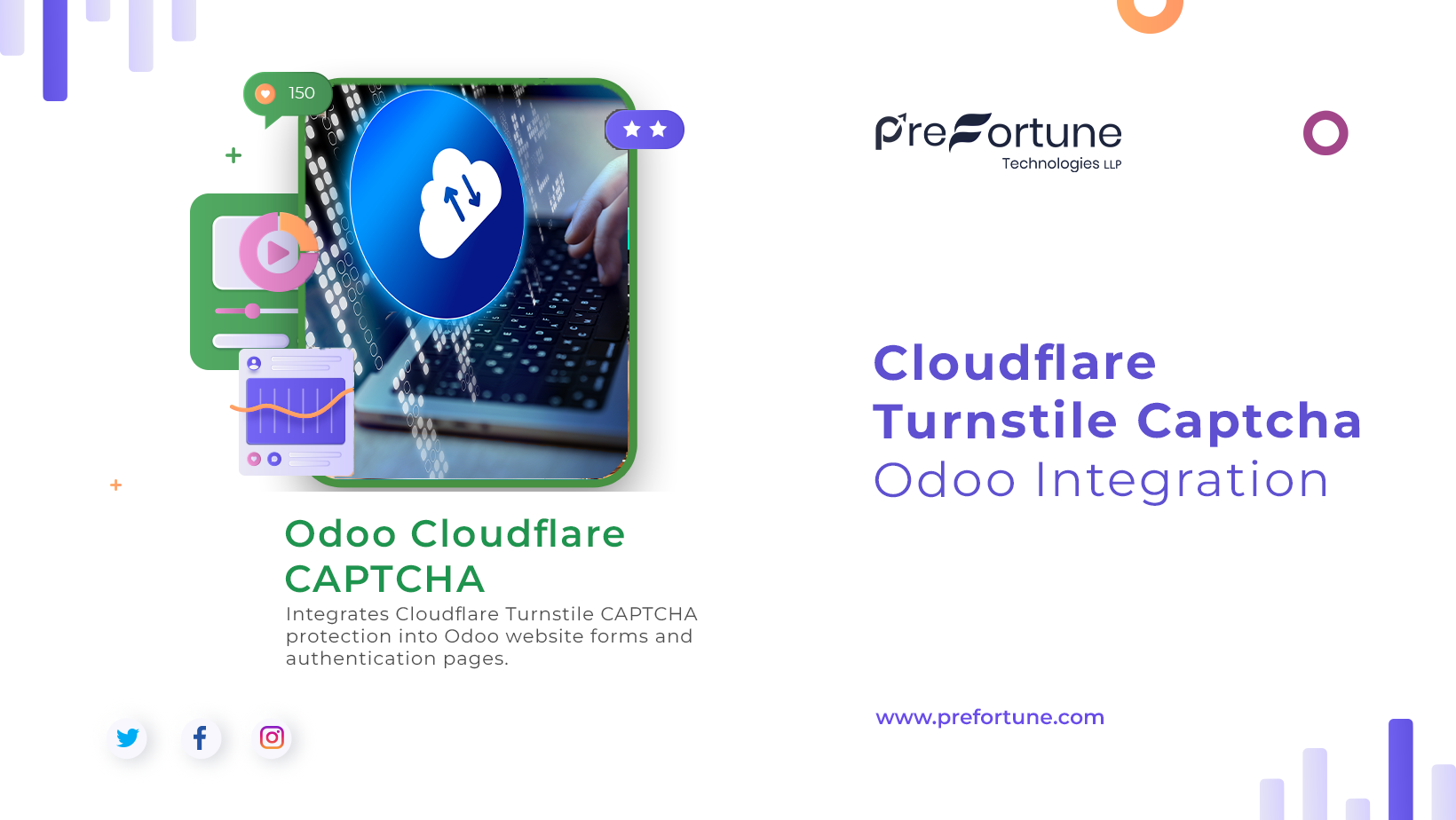 Cloudflare Turnstile Captcha Odoo Integration
