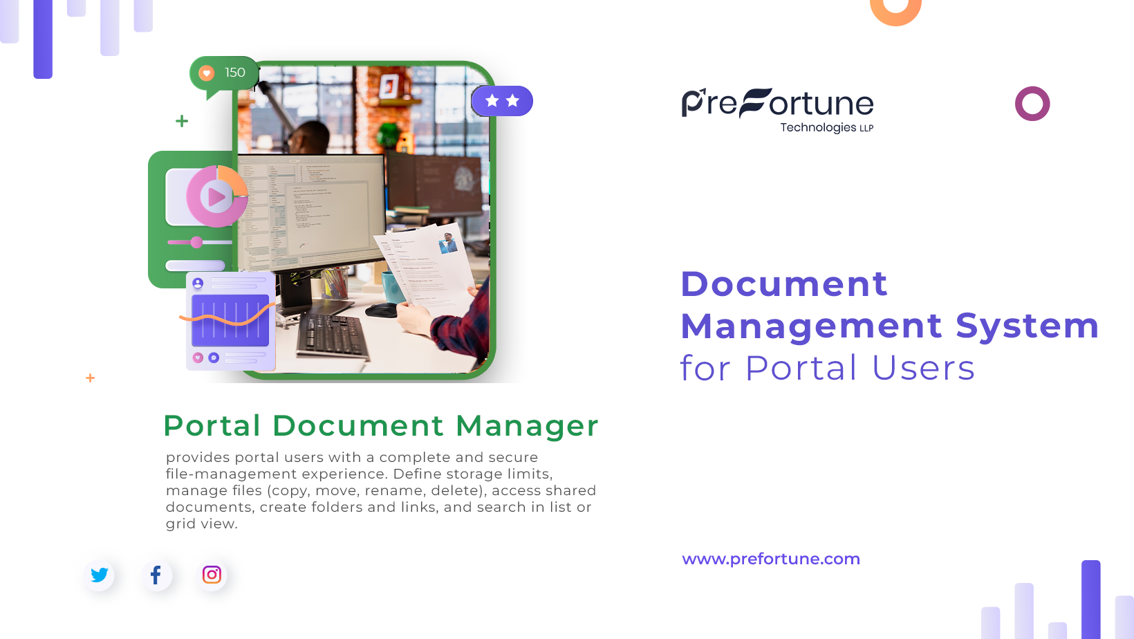 Document Management System for Portal Users