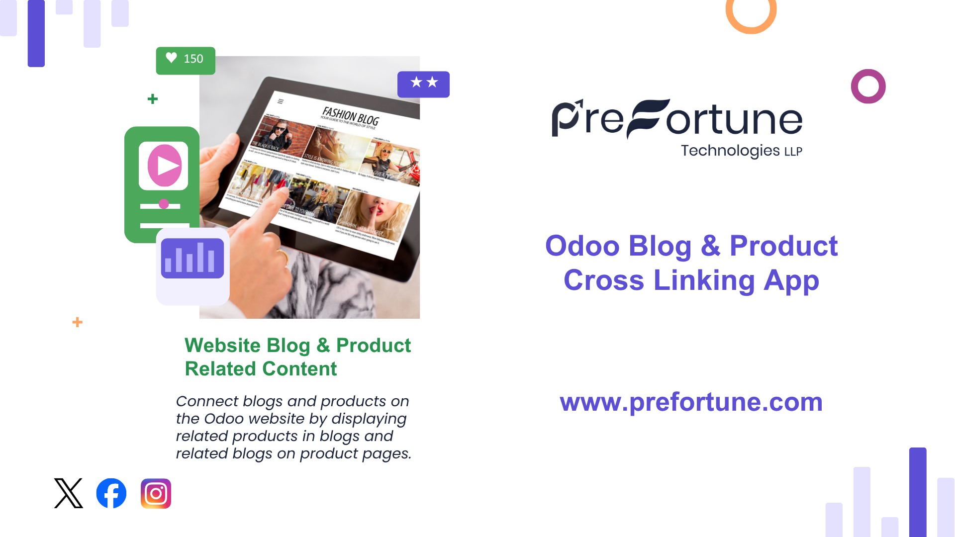 Odoo Blog & Product Cross Linking App